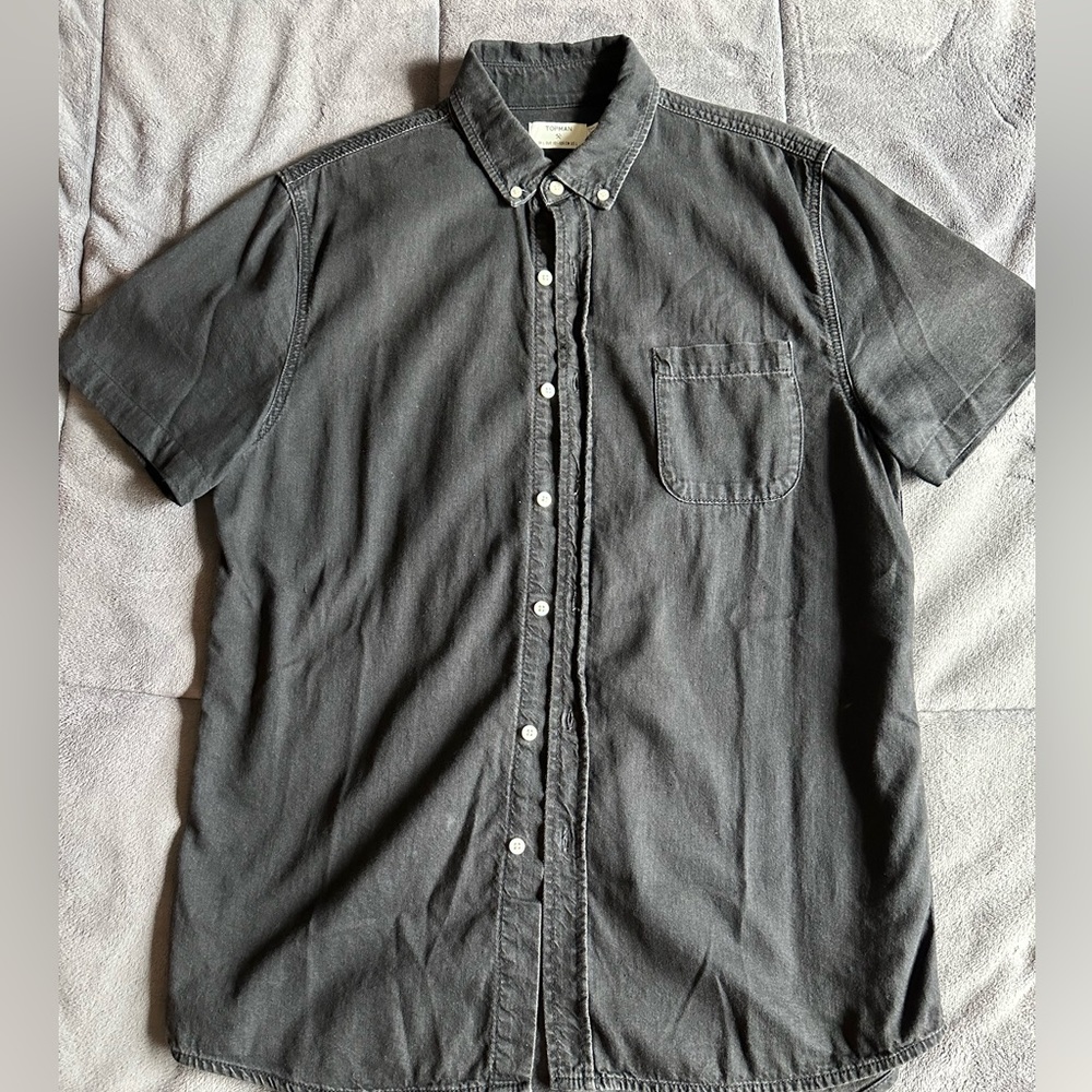 Topman Short Sleeve Button down